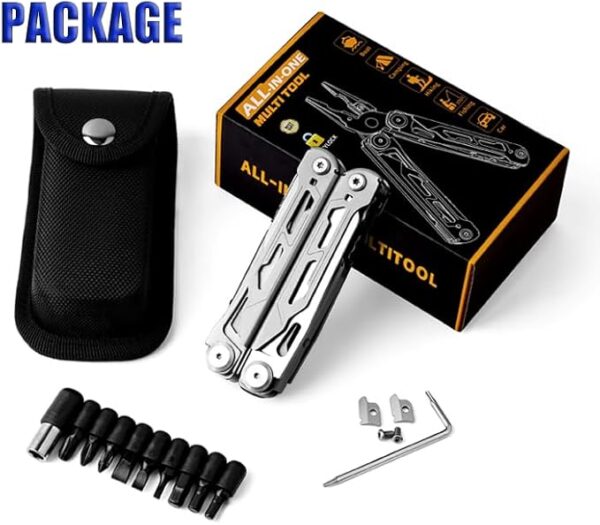 28-in-1 Multi-Tool Pliers â The Ultimate Survival & Repair Companion for Camping, Hiking & Everyday Tasks! - Image 5
