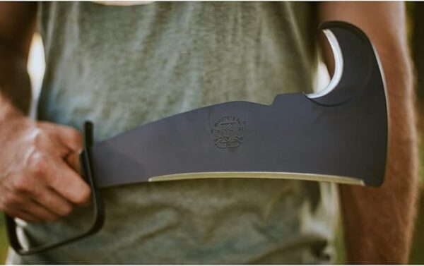 Woodmans Pal 284 - Multi-Use Axe Machete with Sheath - Survival Machete Ideal for Camping, Fishing, Hunting, Bushcraft - Perfect Brush Axe for Surveying - Image 6