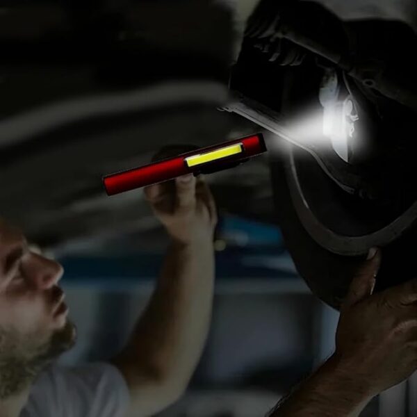 Portable Pocket Pen Clip Light Working Torches for Outdoors Work Emergencies - Image 5