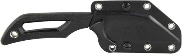 OUTDOOR EDGE | Pivot | Full Tang 2.6" Wharncliffe Fixed Blade Knife with Sheath | EDC Knife for Men with Rotating Clip for Vertical, Angled, or Horizontal Carry | Perfect Outdoor and Survival Knife - Image 2