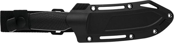 Kershaw Camp 5 Fixed Blade Knife, 4.75 Inch Blade, Full Tang (1083), Black - Image 3
