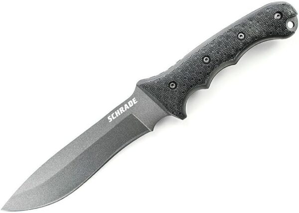 Schrade Delta Class Reckon Tini Fixed Blade with 1095 High Carbon Steel Blade, 6.4in Fixed Blade for Buschcrafting, EDC - Image 5