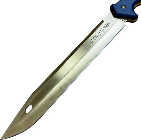 Golden 15.75" Fulltang Big Survival knife - Machete With Sheath, Stainless steel Blades sharp - Image 4