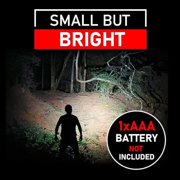 Mini LED Pen Light Flashlight, High Lumens Pocket Torch with Clip, Portable for Camping, Emergency, Inspection, Gifts for Dad and Husband,4-Pack - Image 6