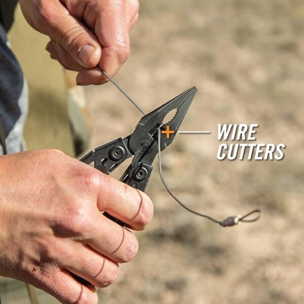 Gerber Gear Suspension-NXT 15-in-1 EDC Multi tool with Pocket Knife, Needle Nose Pliers and Wire Stripper Tools, Gifts for Men, Survival and Camping Gear, Stainless Steel - Image 6