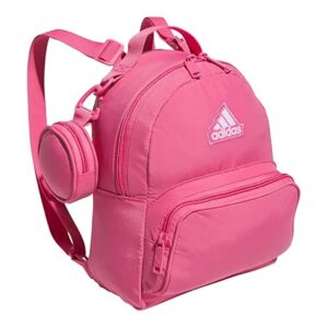 adidas Must Have Mini Backpack, Small Festivals and Travel, Pink Fusion, One Size